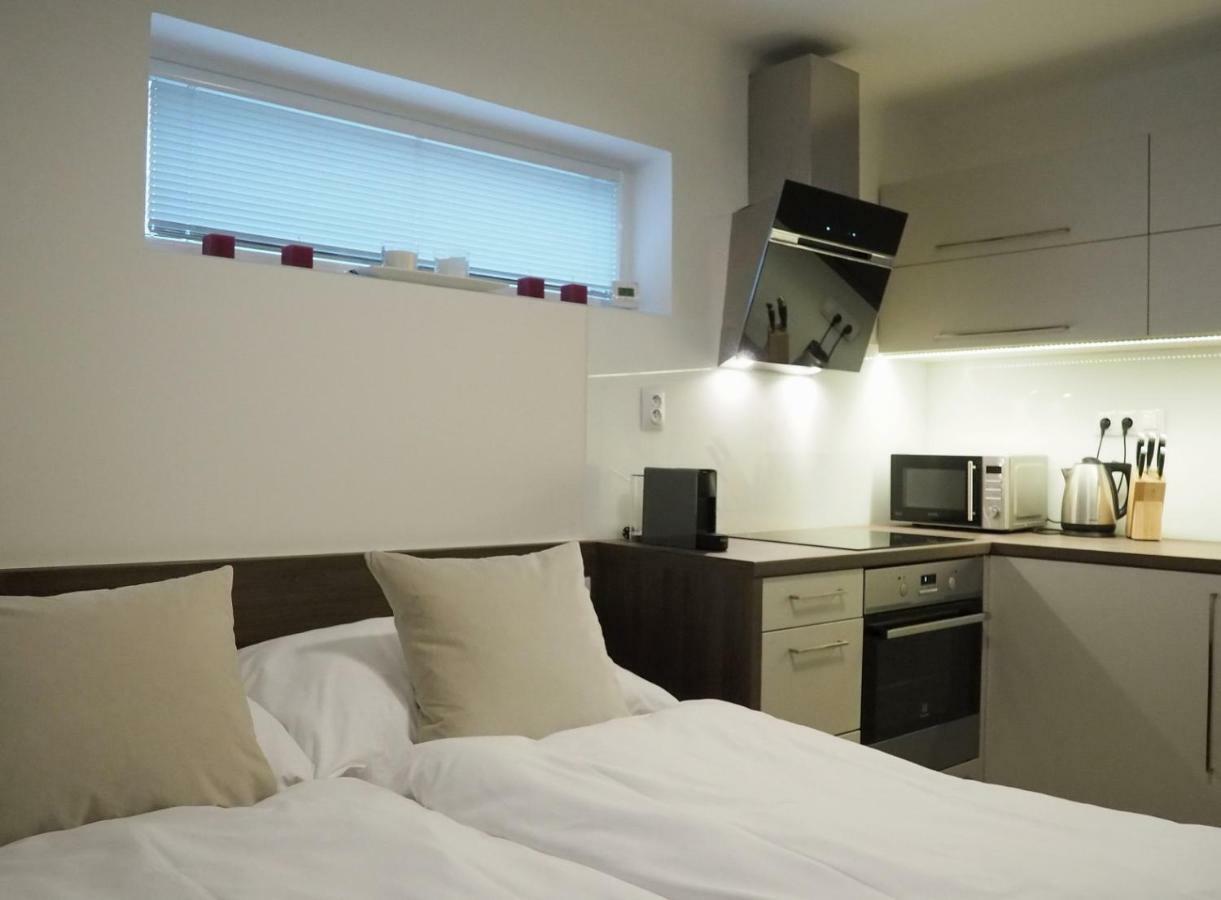 Ap10 - Apartments 4U Brezinova "Overnight Simply" Hradec Králové エクステリア 写真